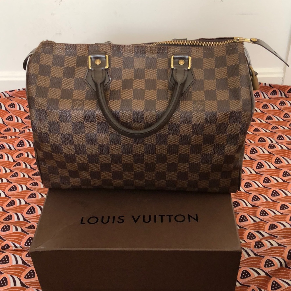 Louis Vuitton Speedy 30- Damier Ebene